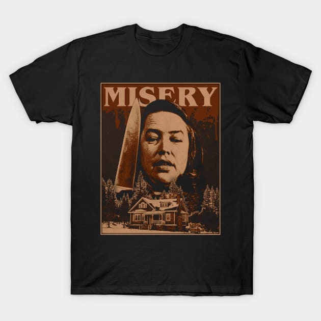 Misery T-Shirt by nickbaileydesigns